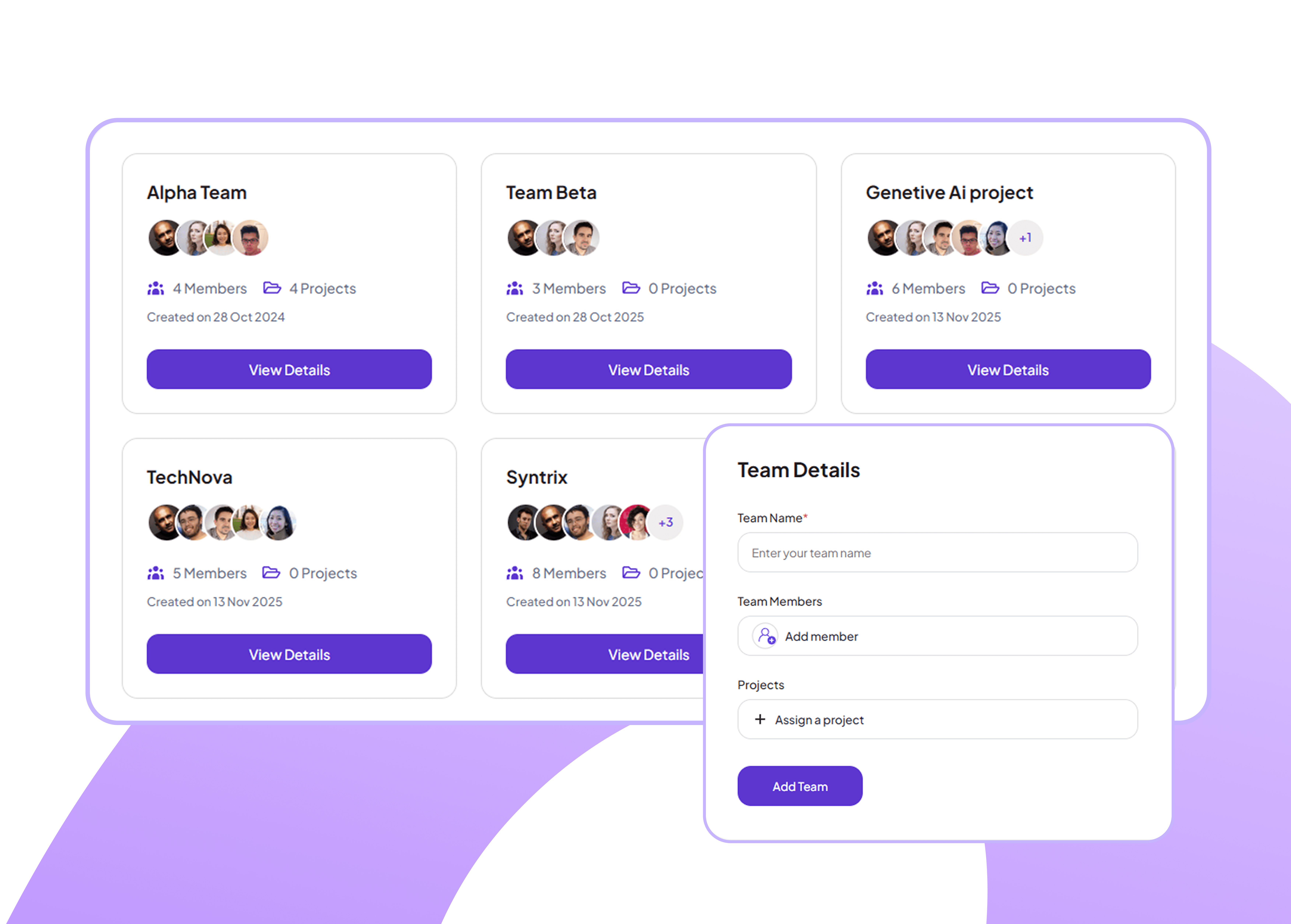 Feature interface