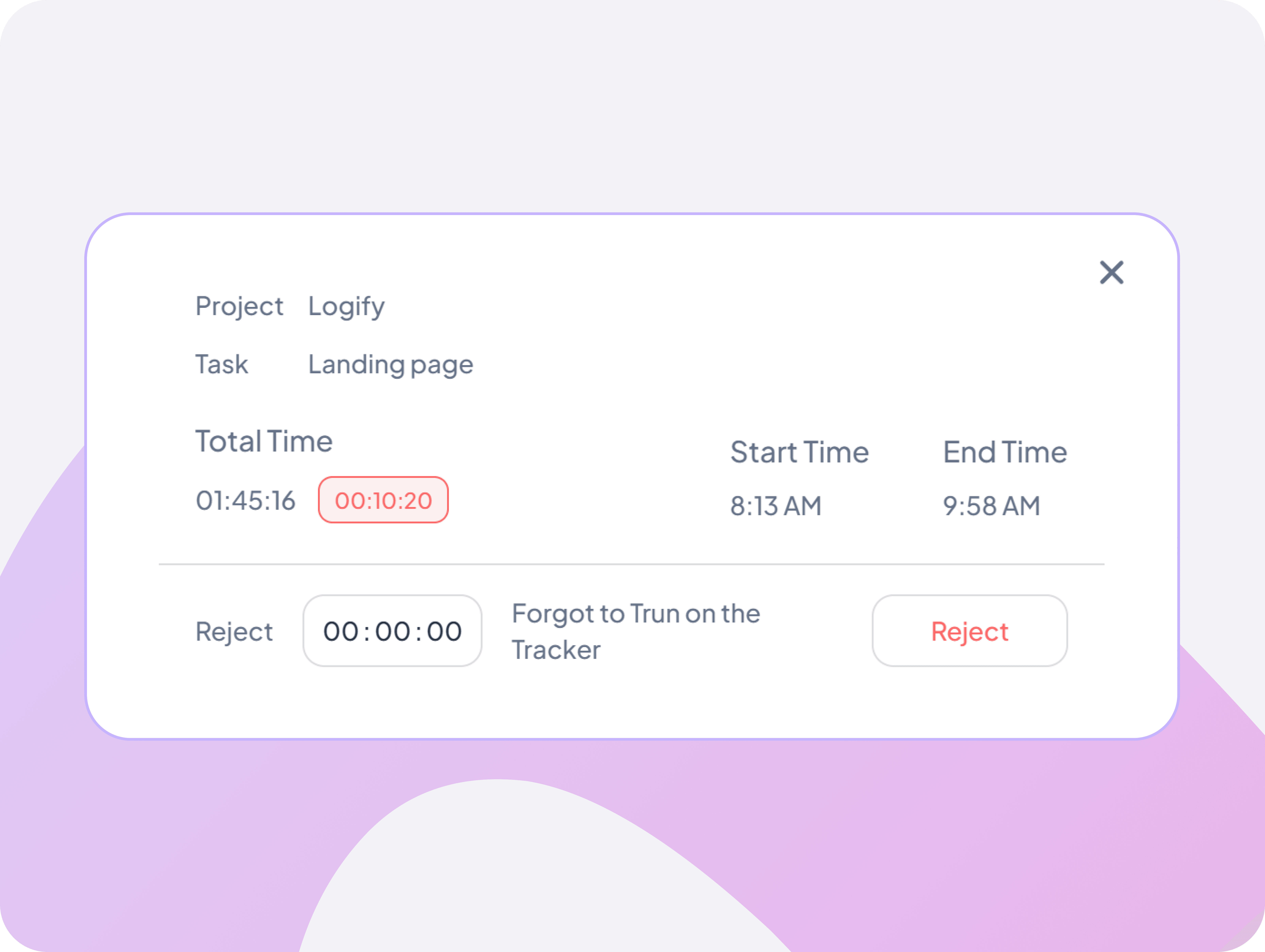 Feature interface