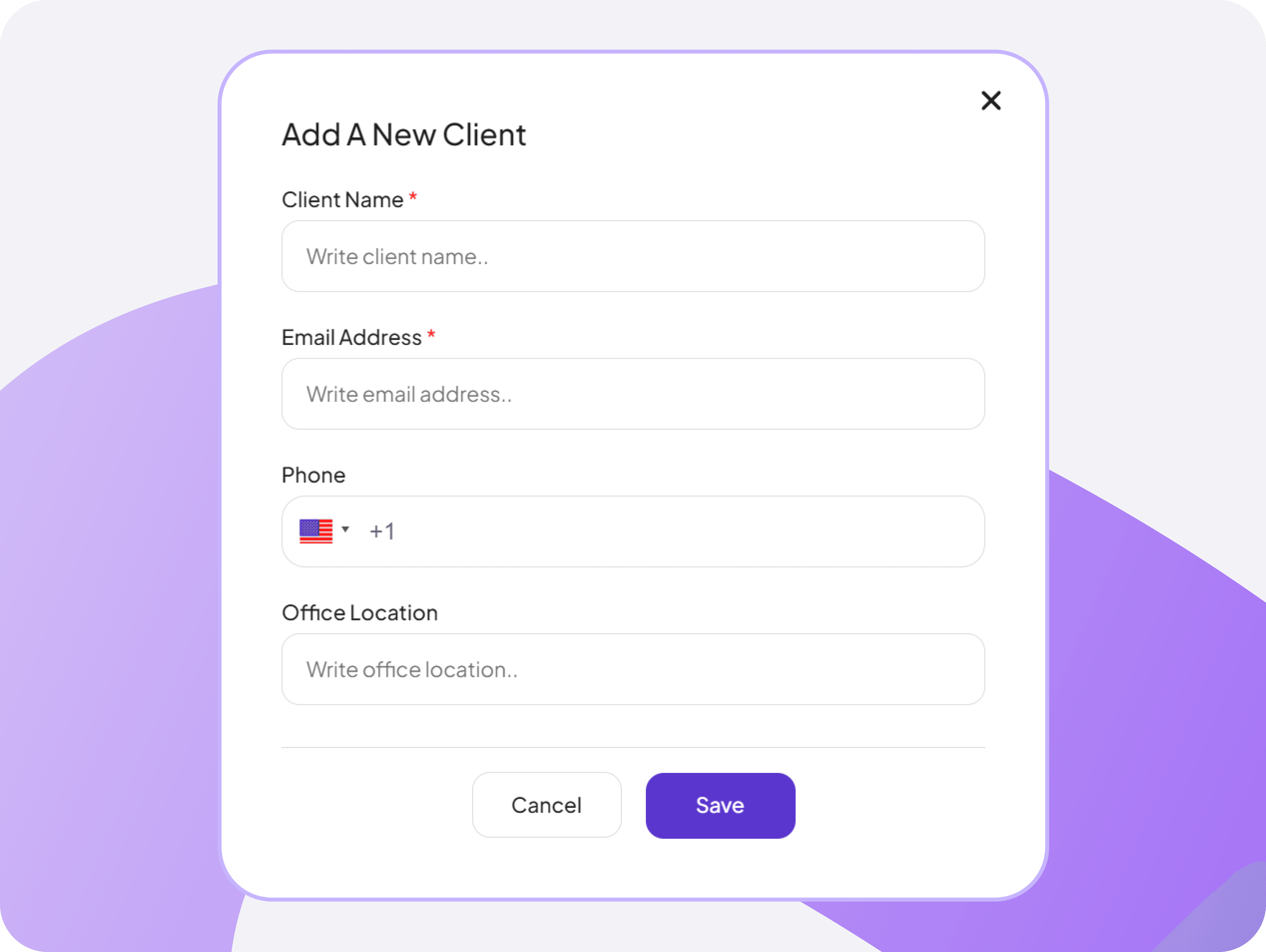 Feature interface