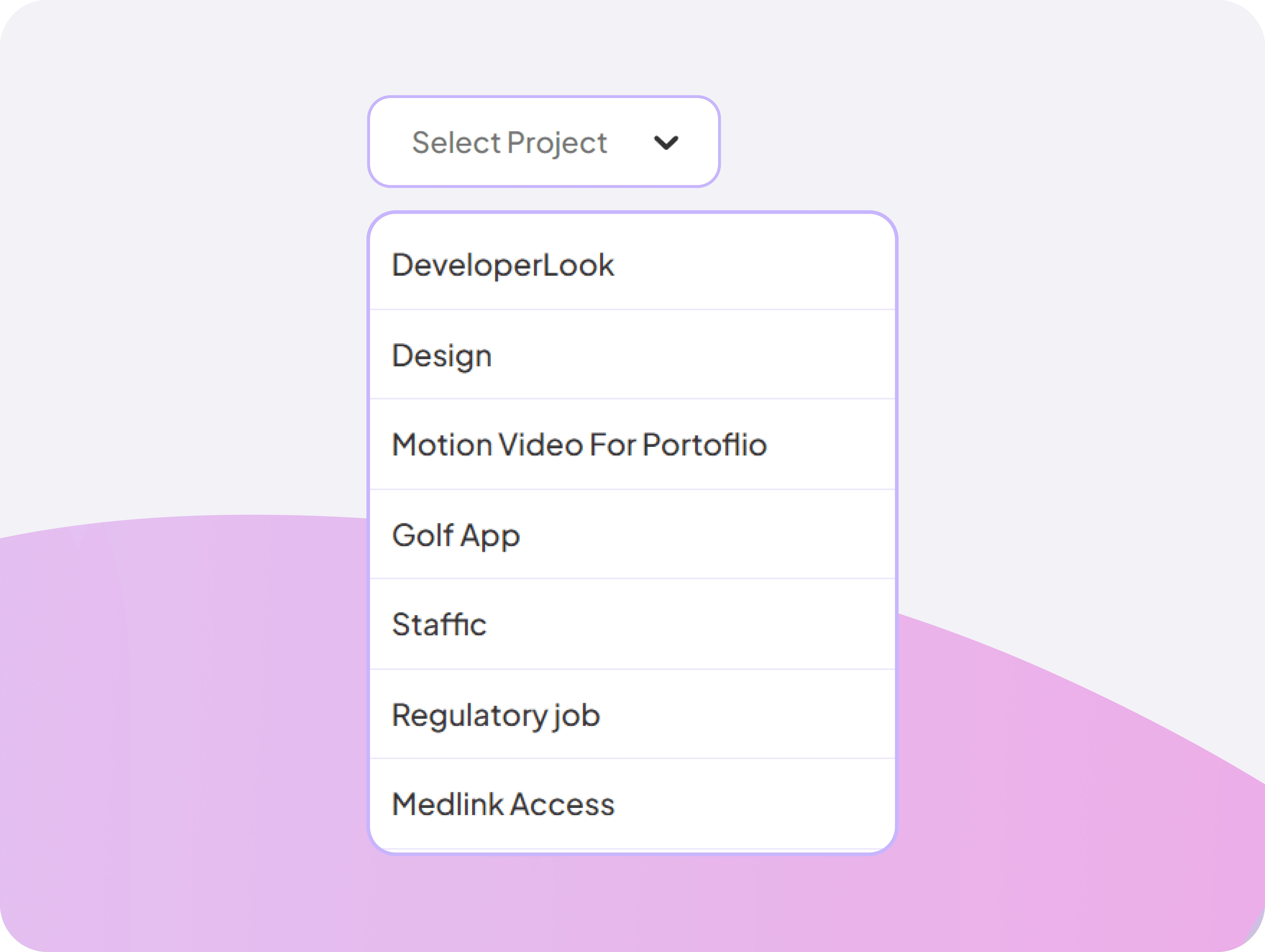 Feature interface