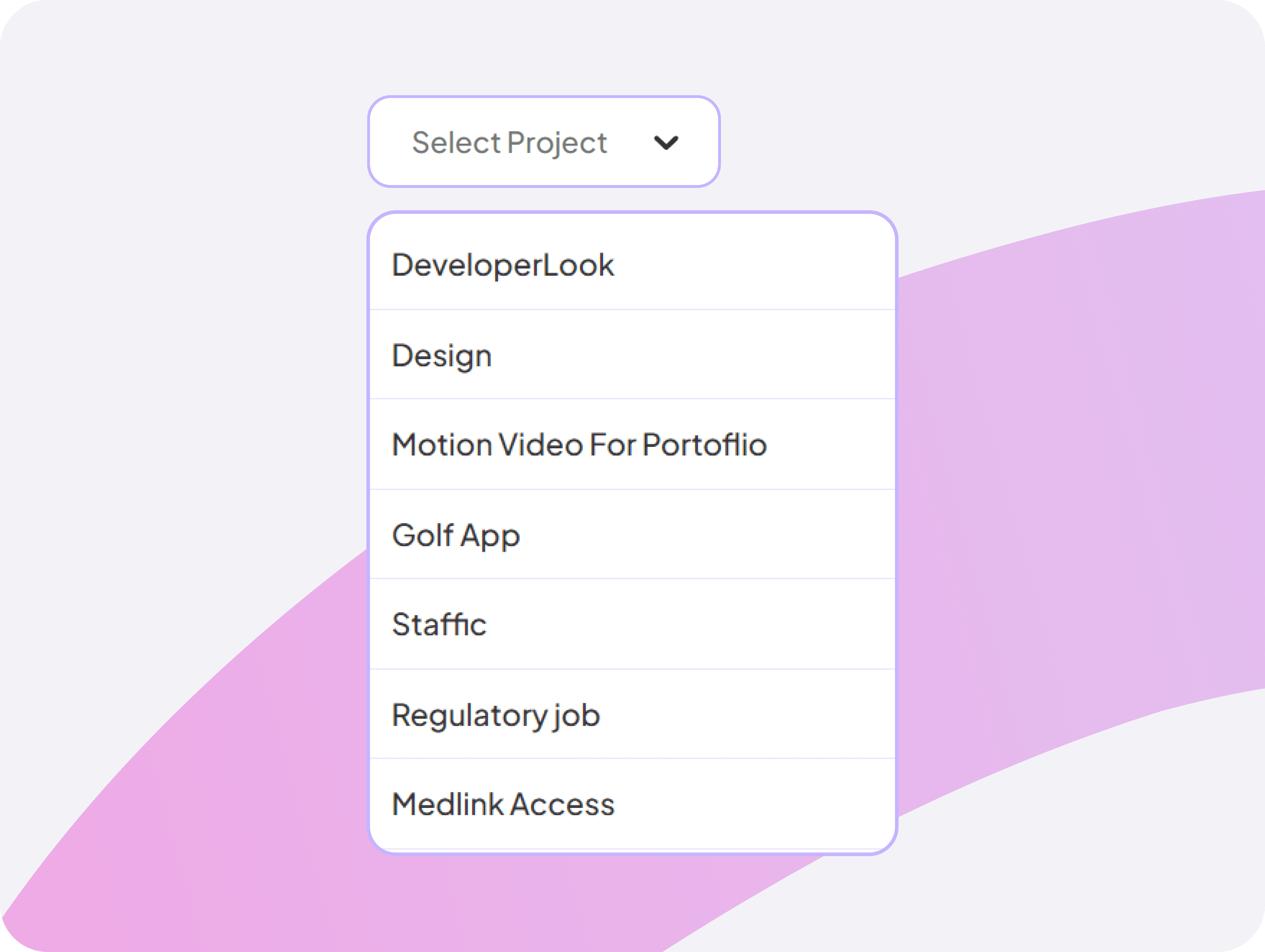 Feature interface
