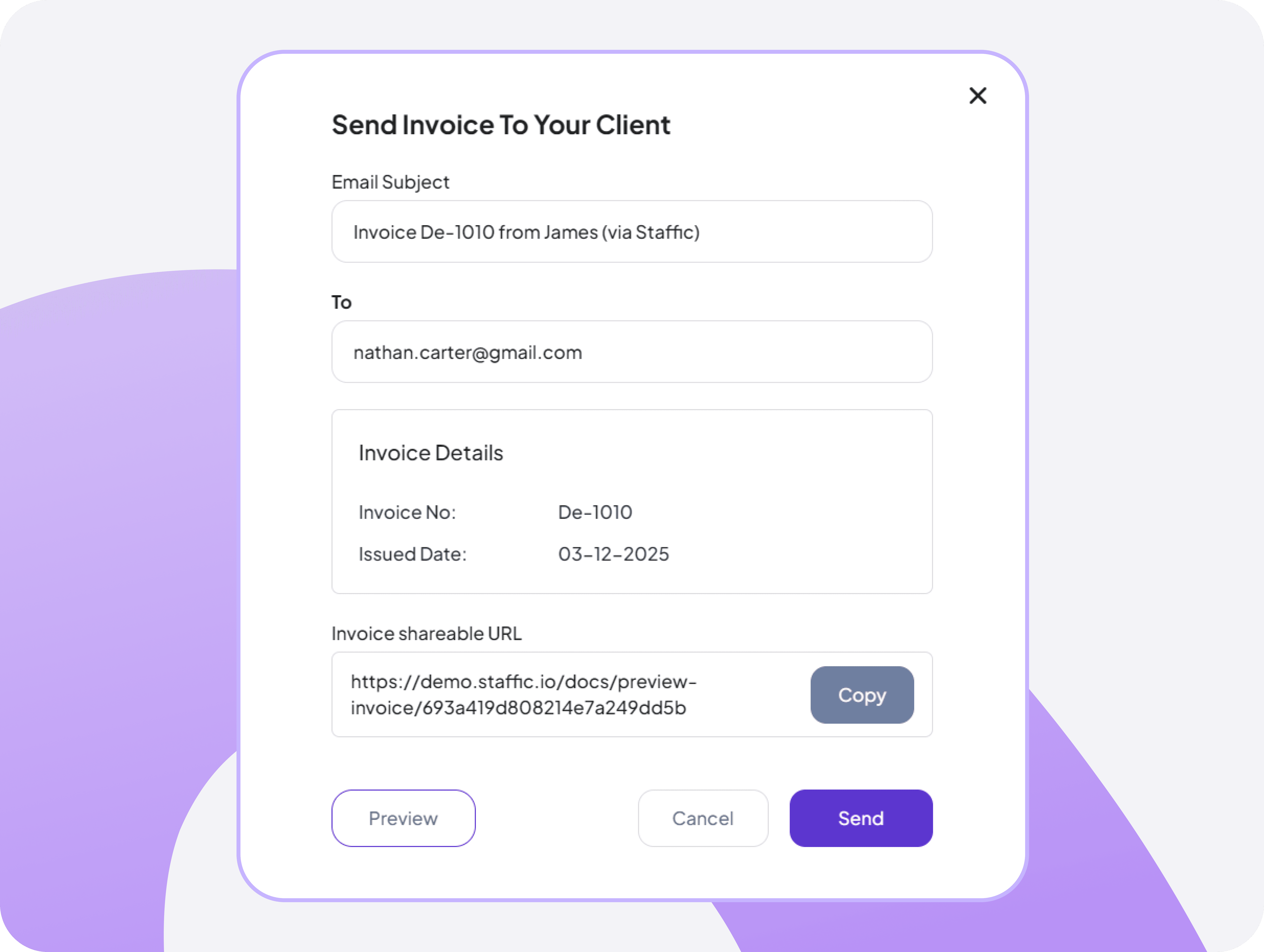 Feature interface