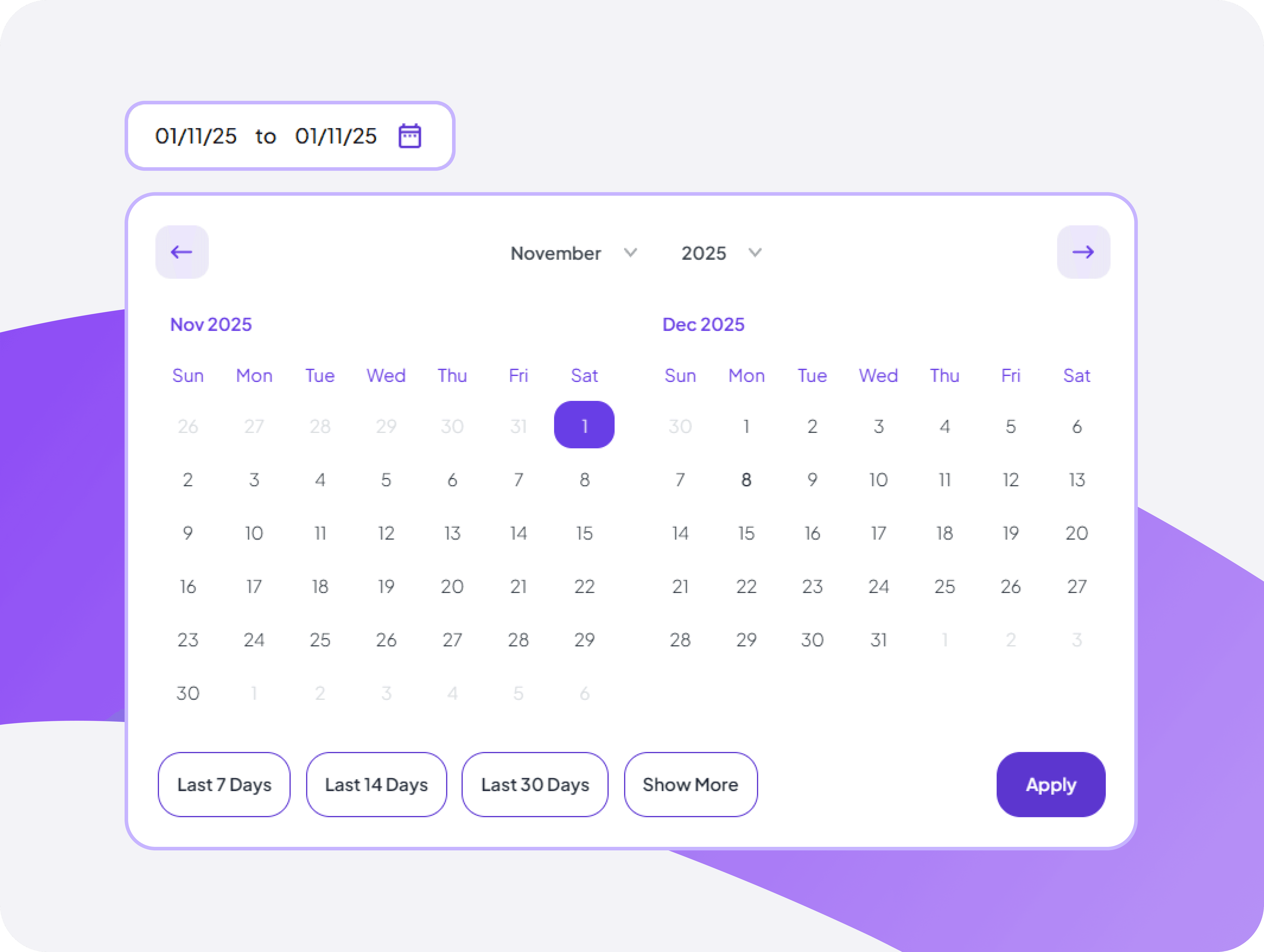 Feature interface
