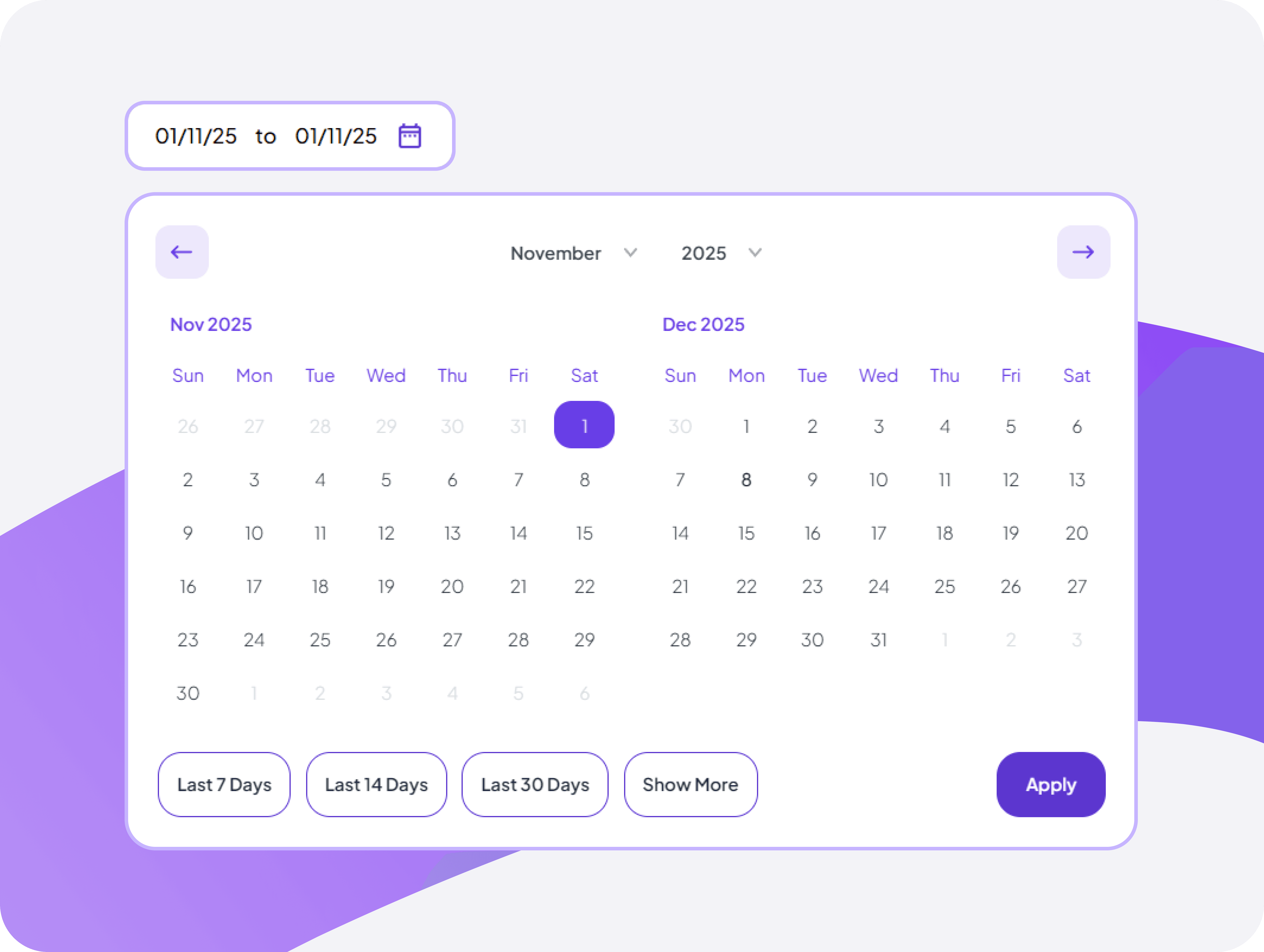 Feature interface
