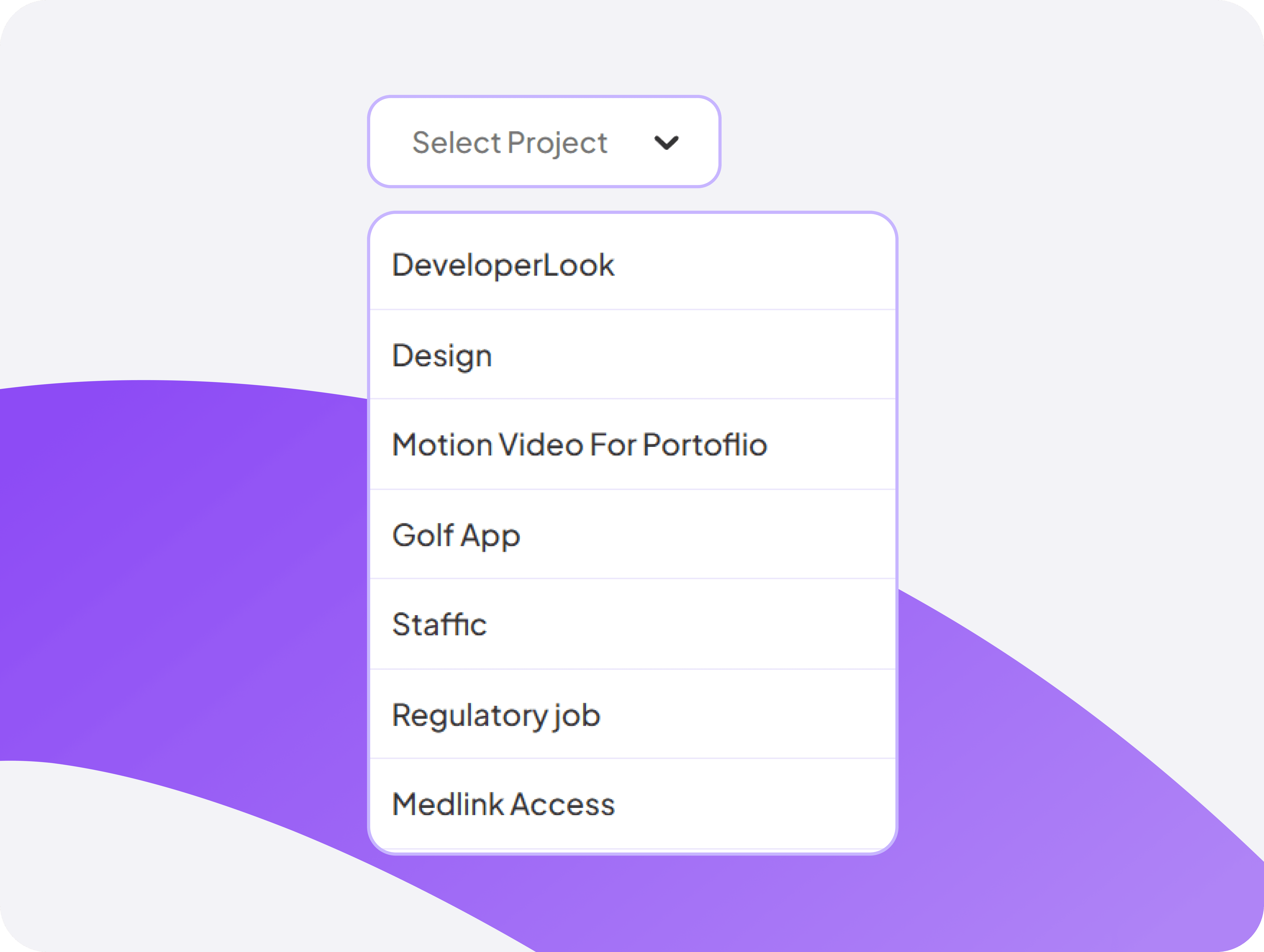 Feature interface