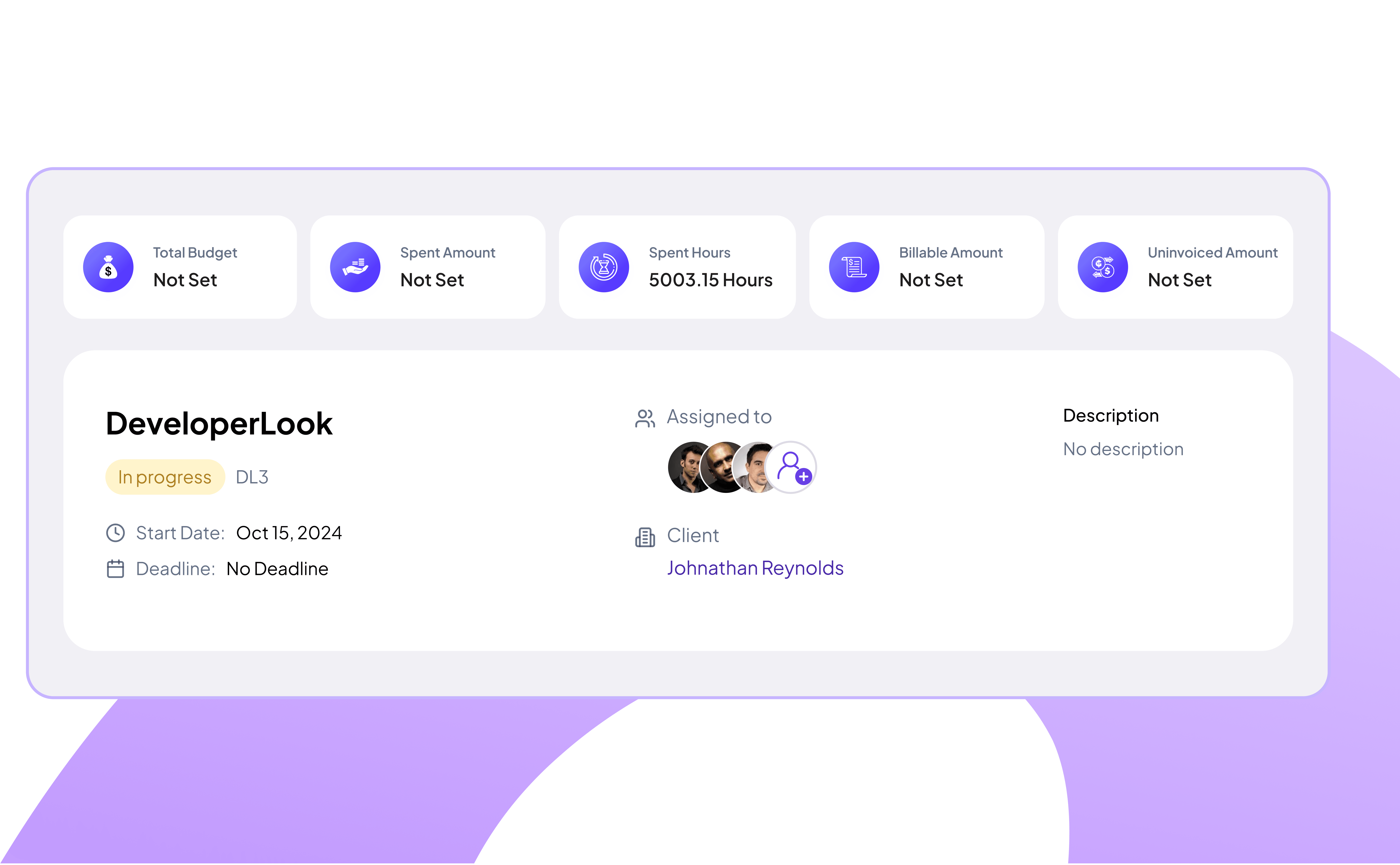 Feature interface
