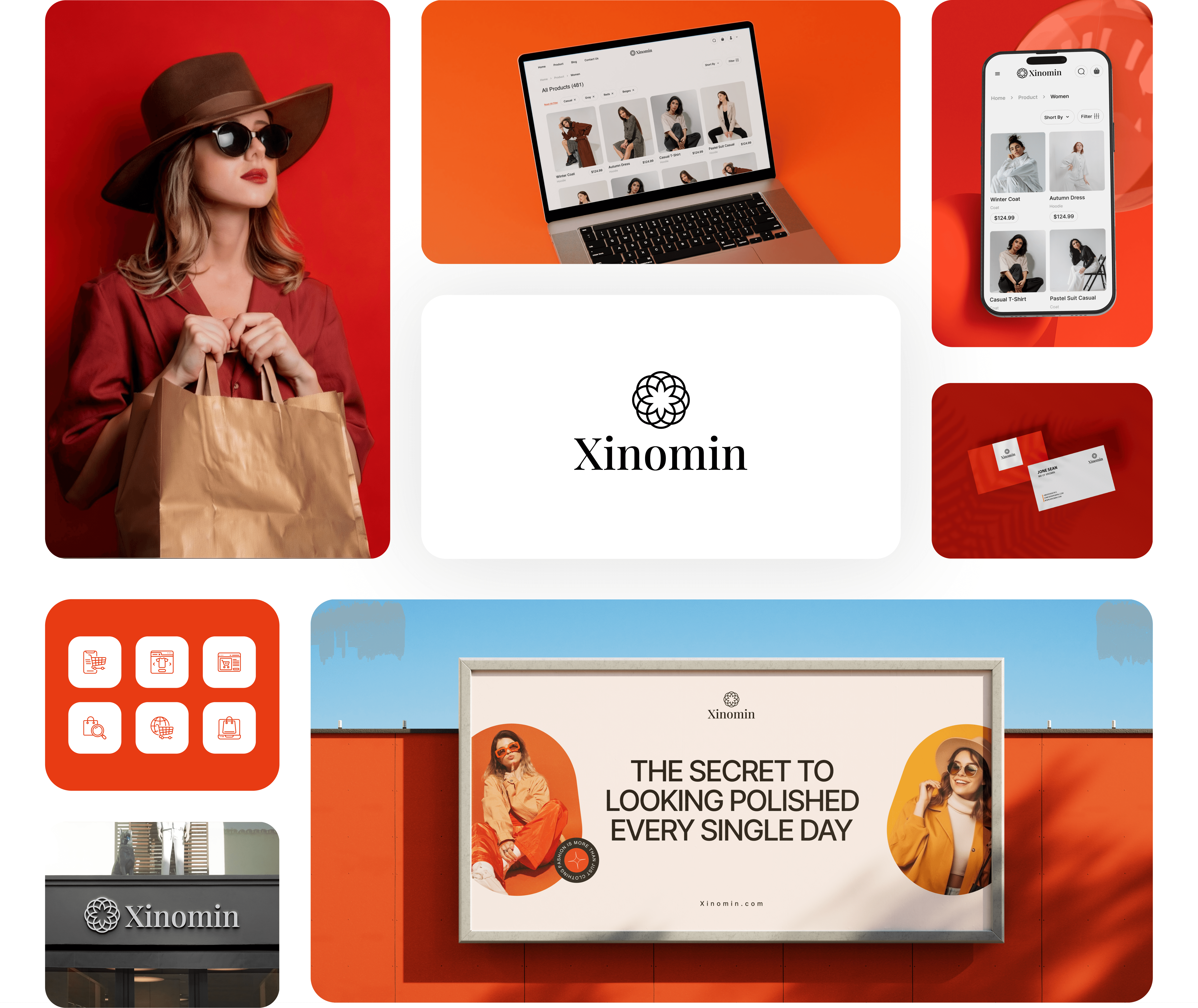 Xinomin Fashion Website screenshot 5