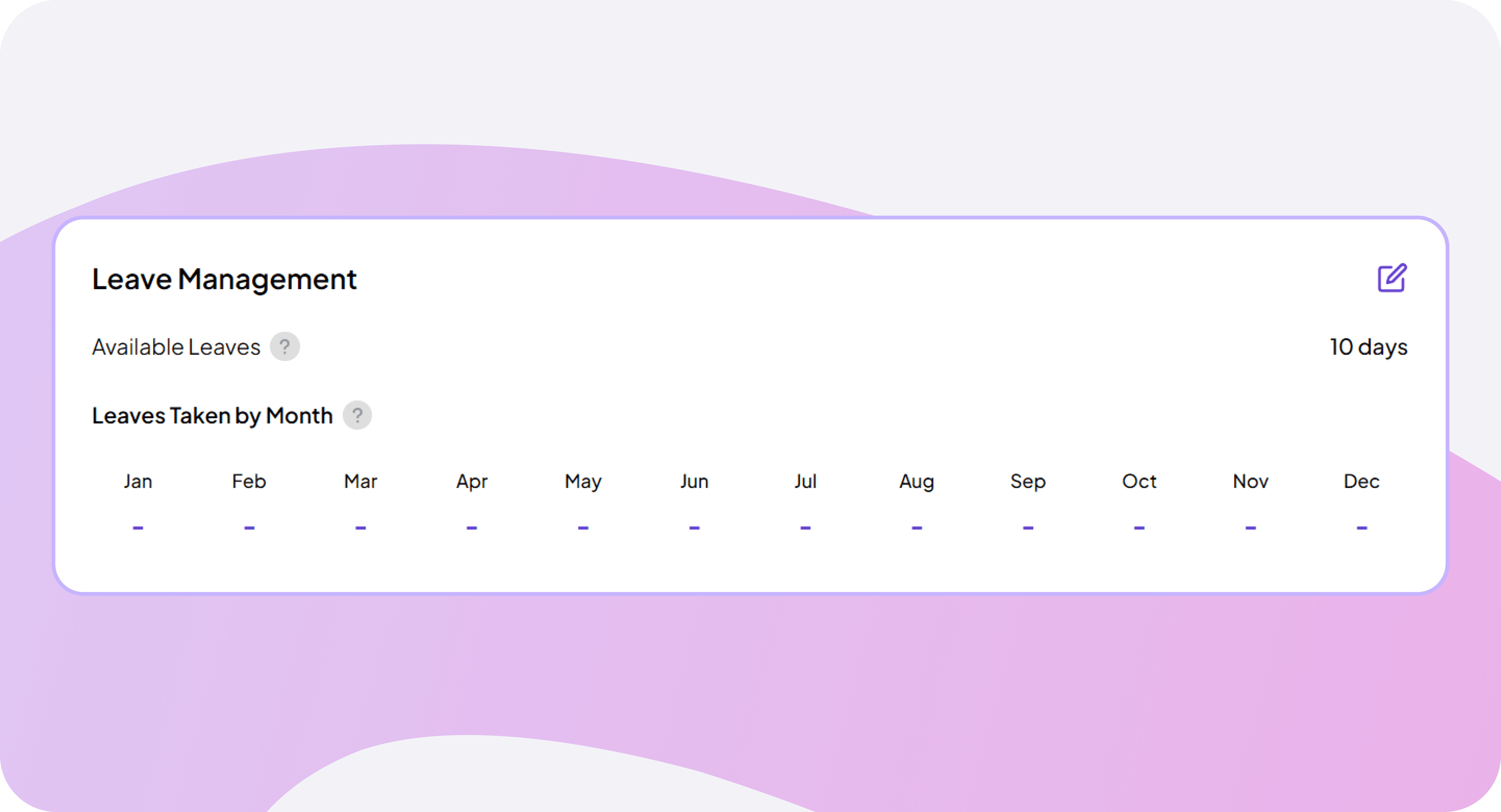 Feature interface
