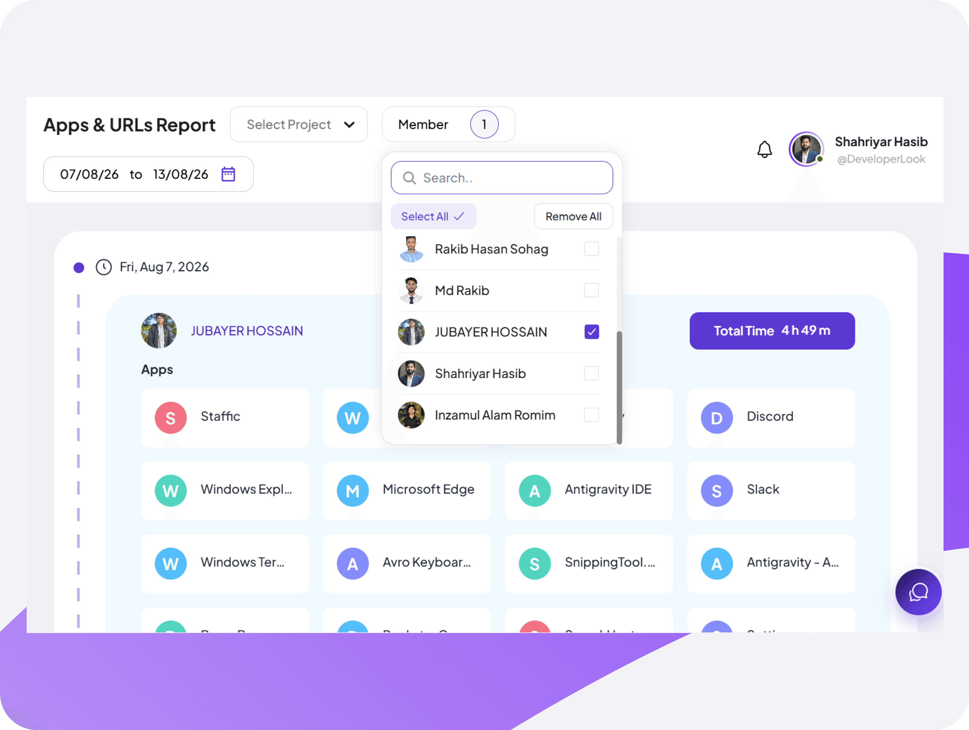 Feature interface