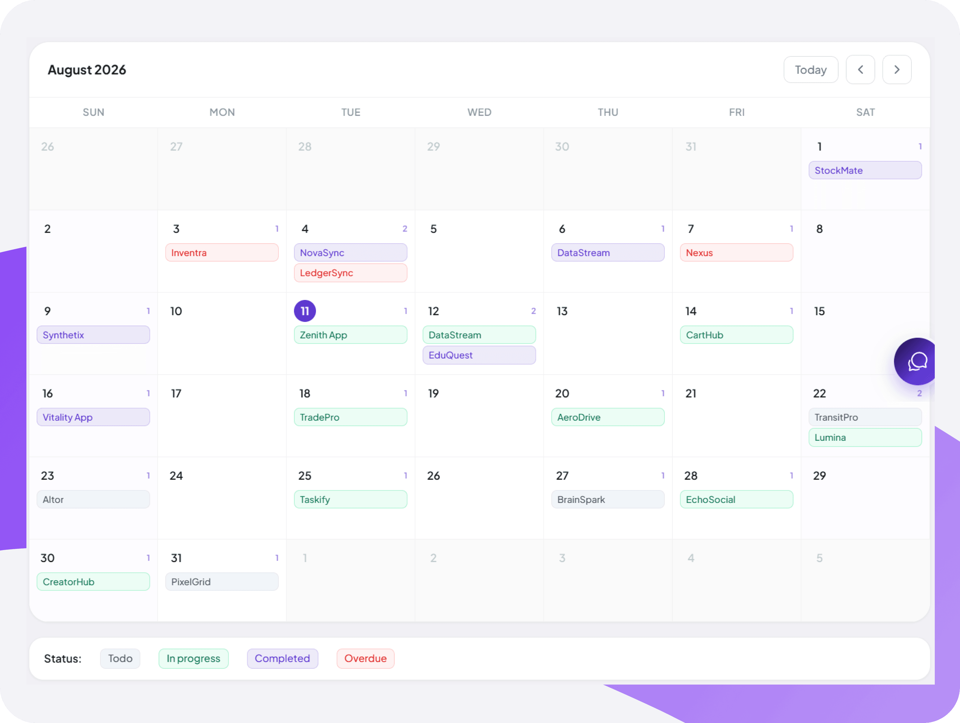 Feature interface