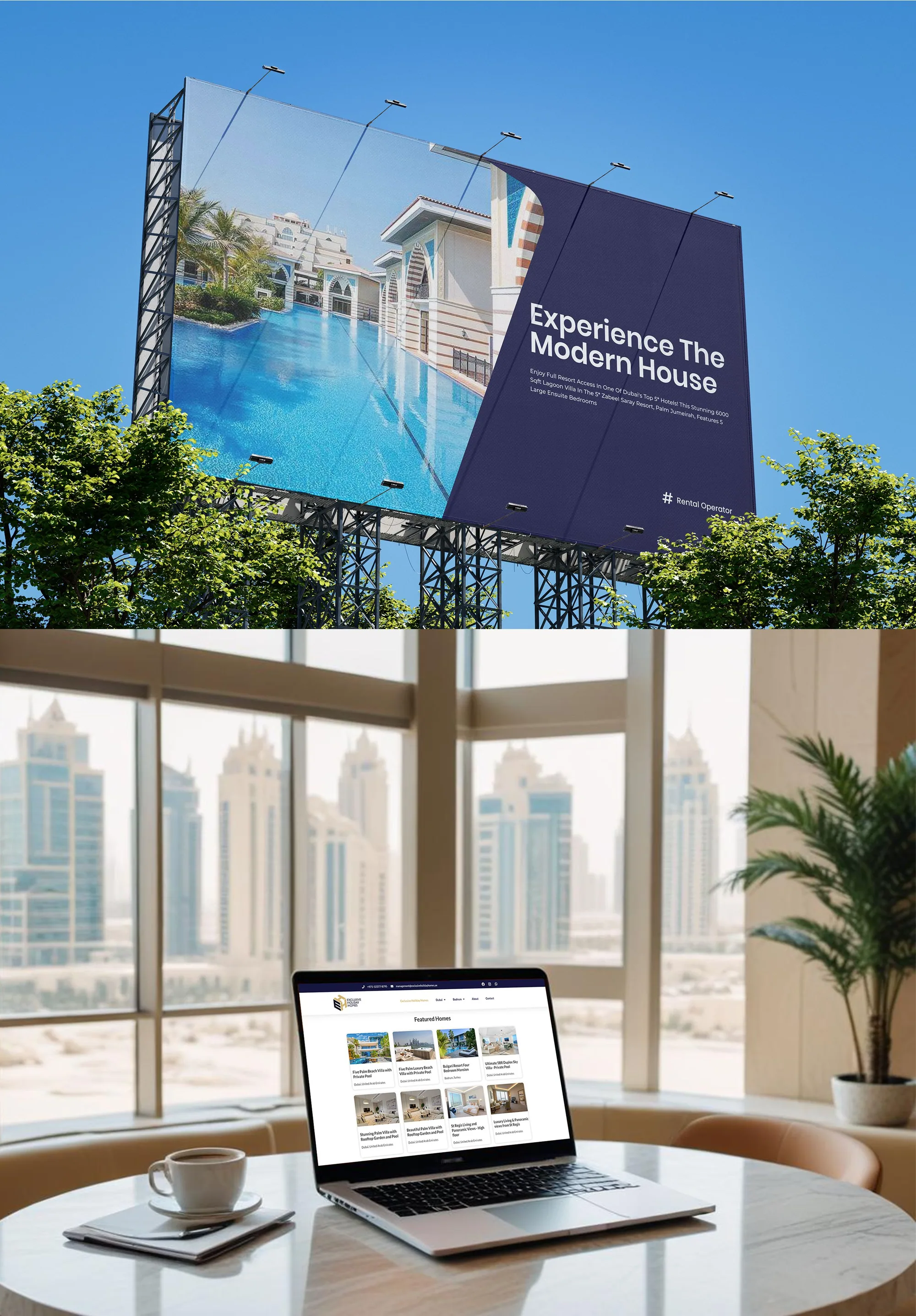 Exclusive Holiday Homes Website screenshot 8
