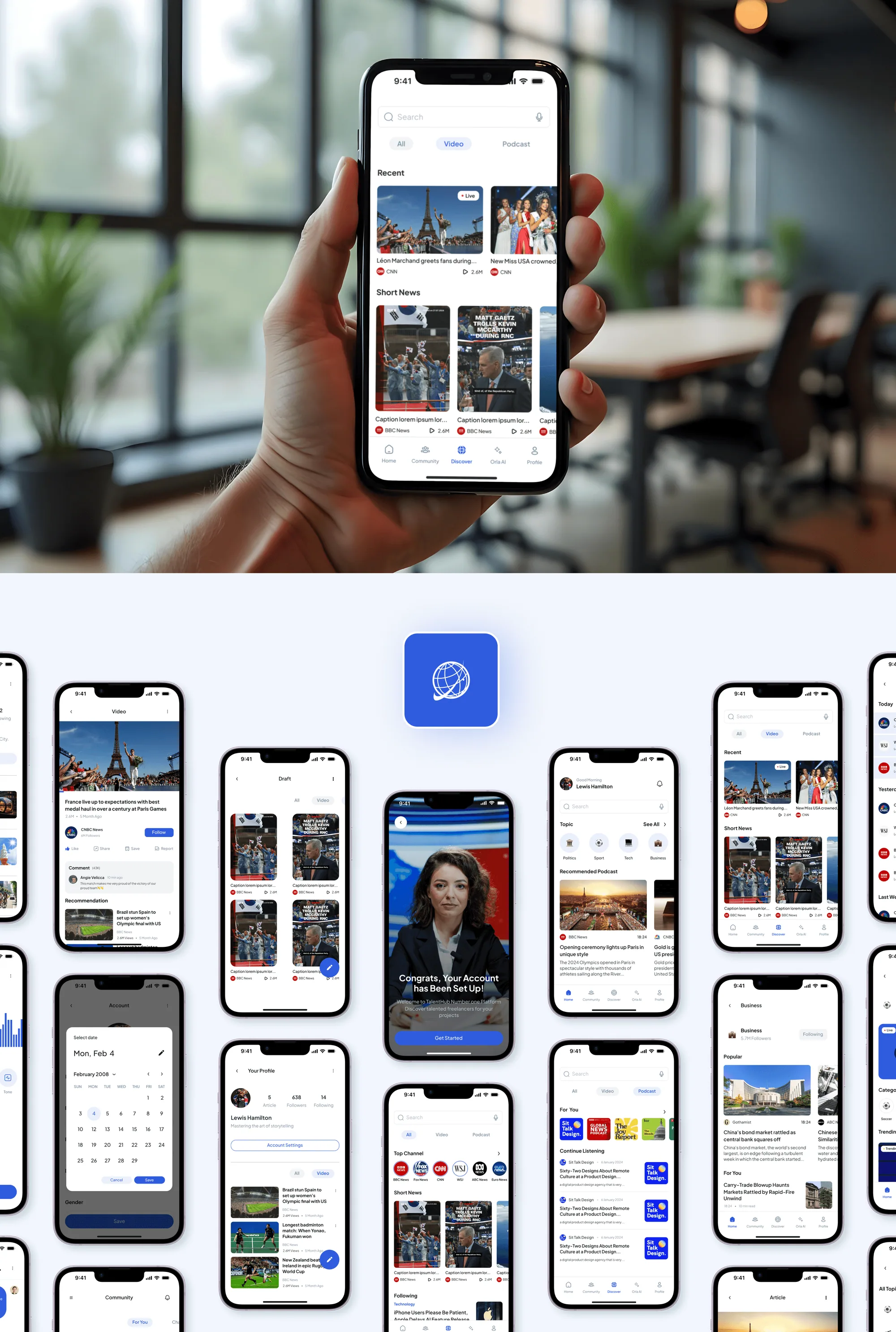 NewsPulse App Design & Development screenshot 12