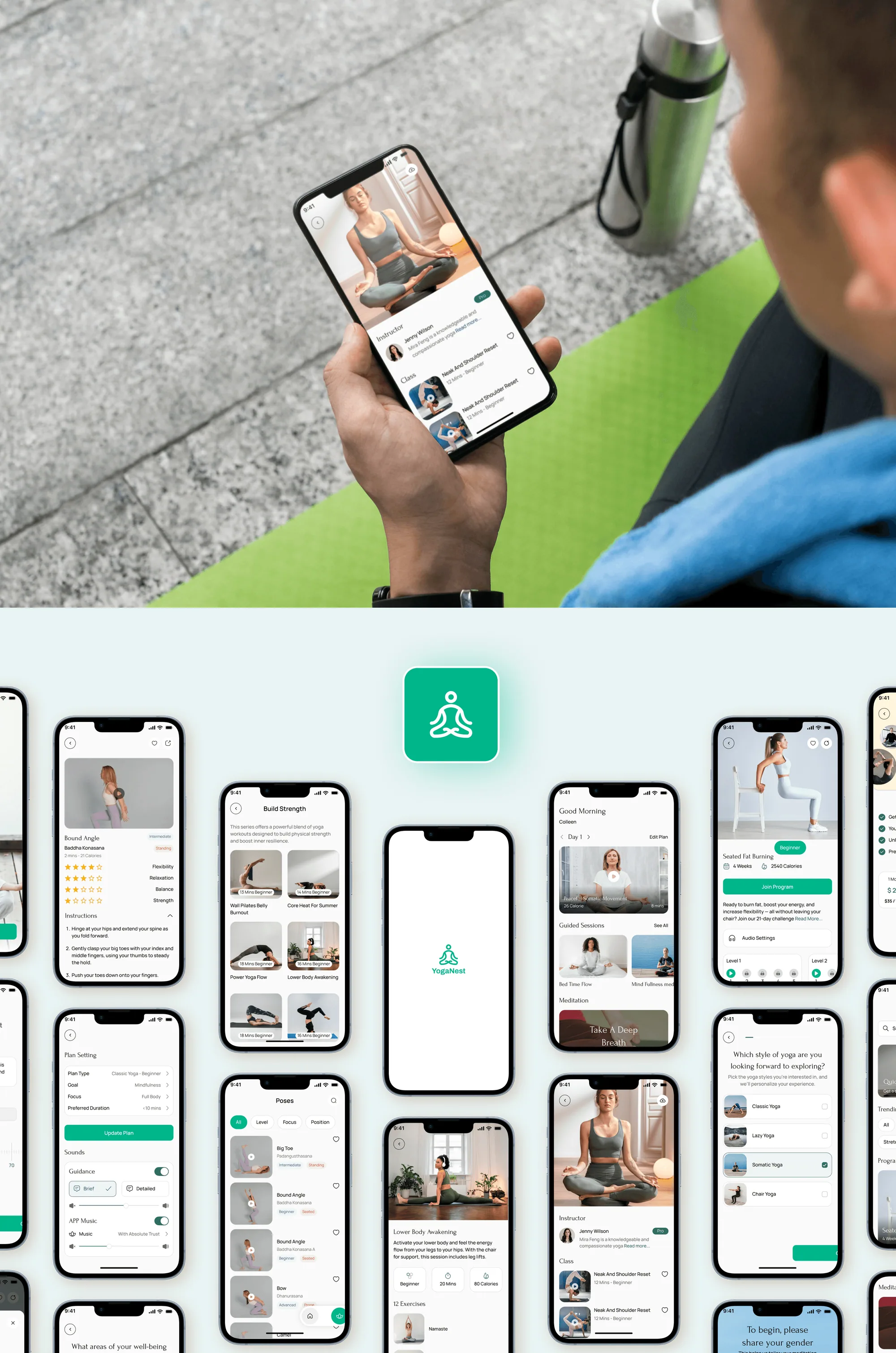 YogaNesst App Design & Development screenshot 13