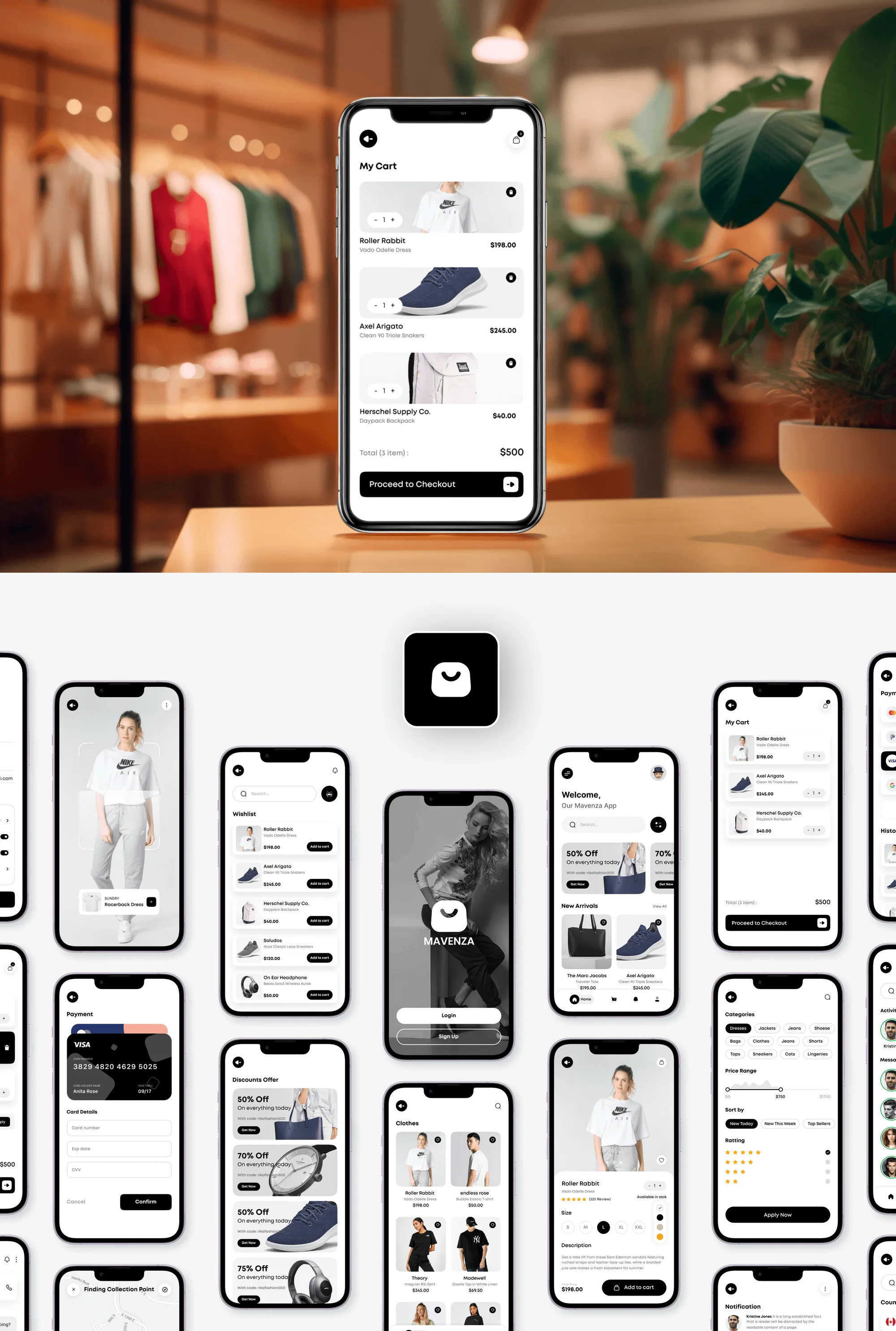 Mavenza E-commerce App Design & Development screenshot 14