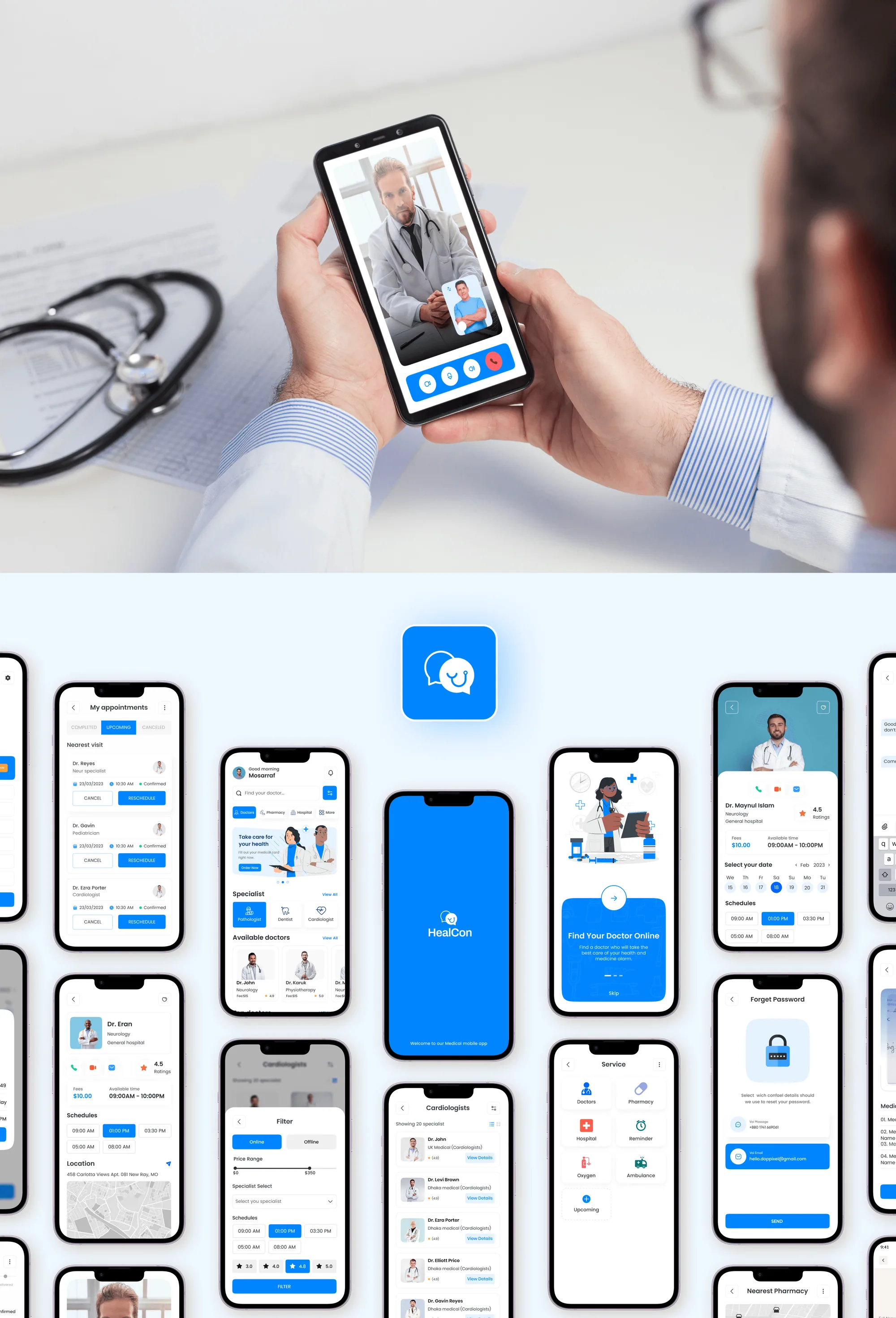 Doctor booking App Design & Development screenshot 14
