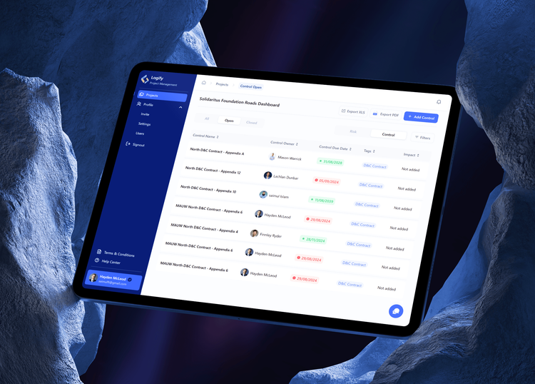Logify Webapp Development case study preview